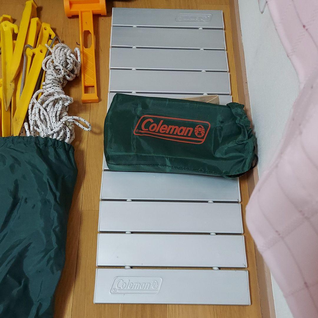 コールマン　テント　キャンプ用品　焚き火台追記
