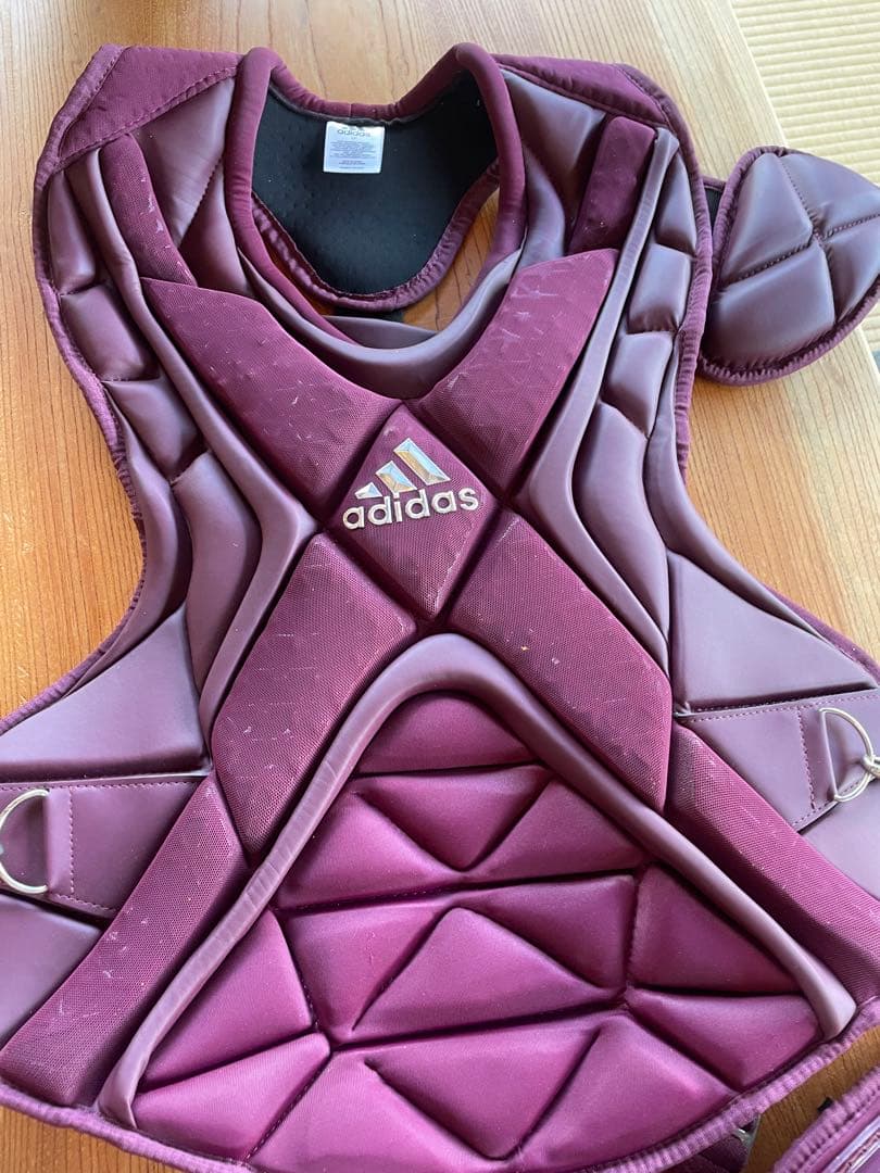 adidas 最高級品キャッチャー防具