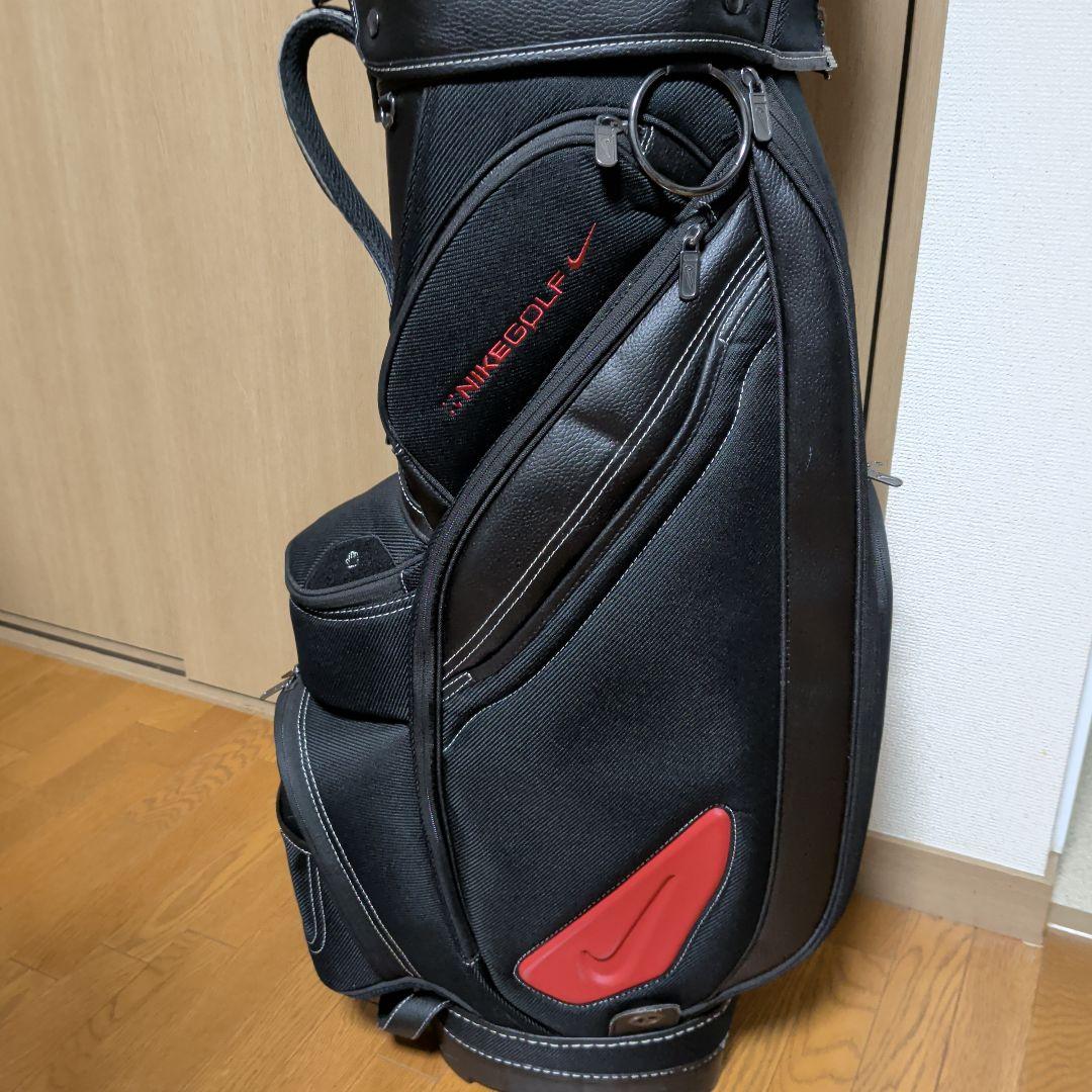 NIKE GOLF キャディバッグ ブラック/レッド