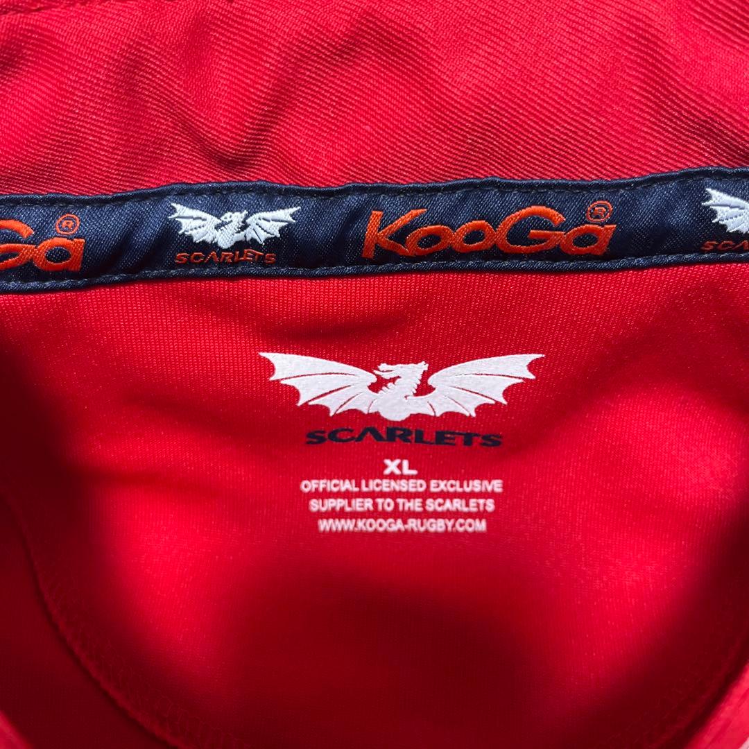 Kooga(クーガ)ラネリ スカーレッツ ホーム ラグビージャージ　05-06