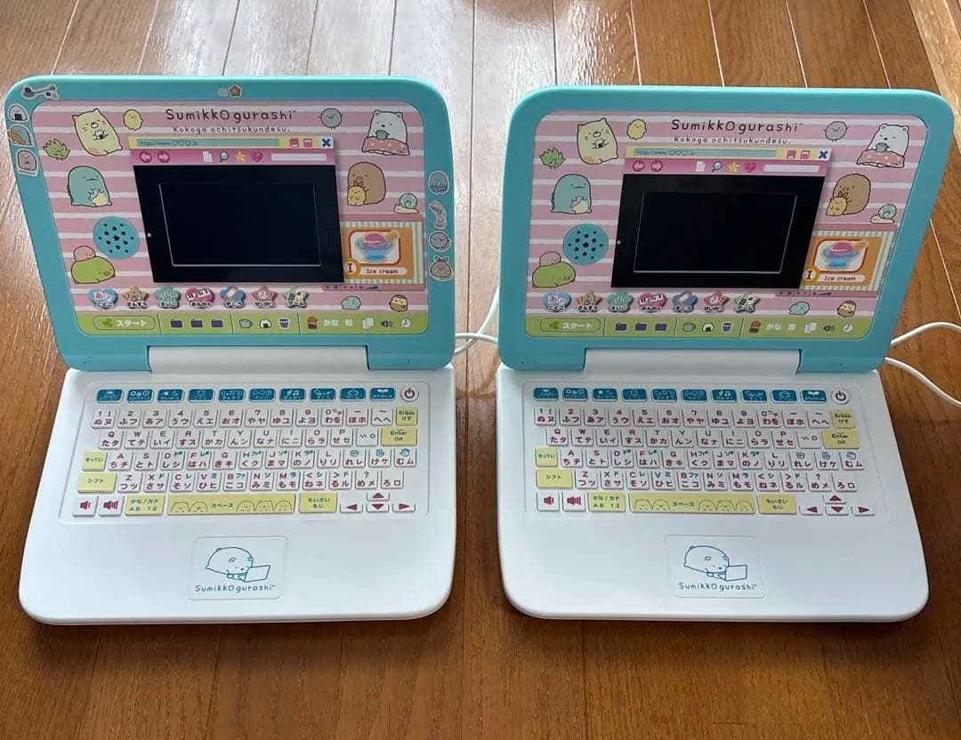 すみっコぐらし 学習パソコン　マウスで着せ替え