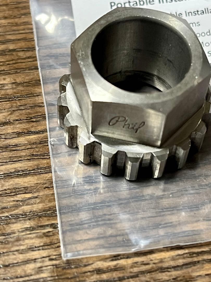 超美品 Phil Wood BB工具付き スギノ75適合