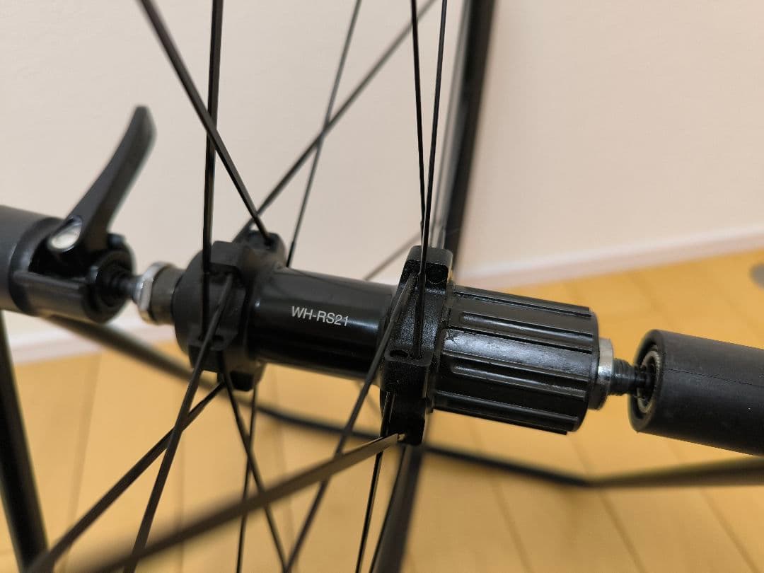 【中古＆美品】シマノ WH-RS21 前後セット