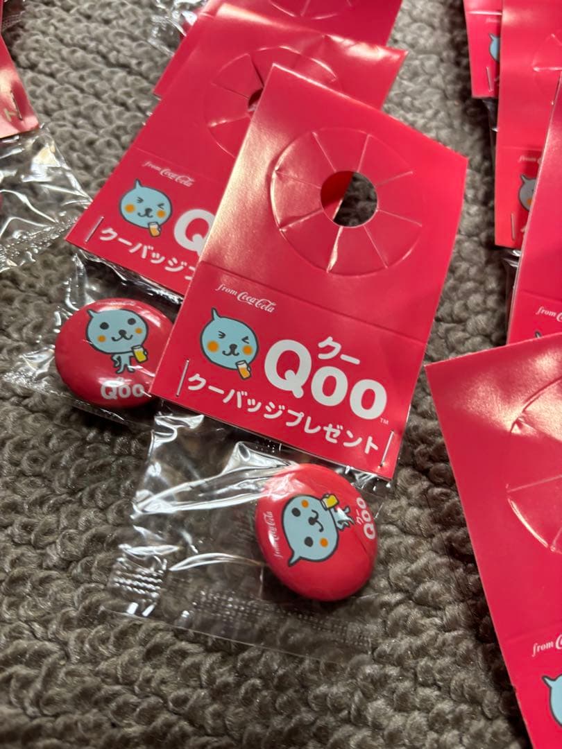 Qooバッジ81個