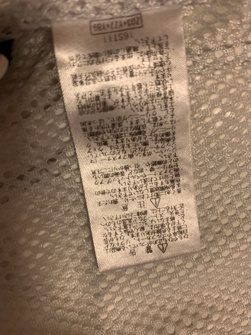 SRIXONレインウェア3点セットサイズM (収納袋付き) ホワイト