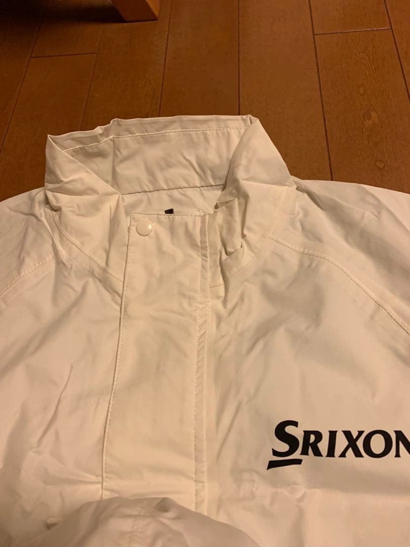 SRIXONレインウェア3点セットサイズM (収納袋付き) ホワイト