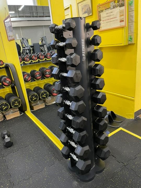 ラバーヘックス  ダンベル　4kg 8kg 各２個