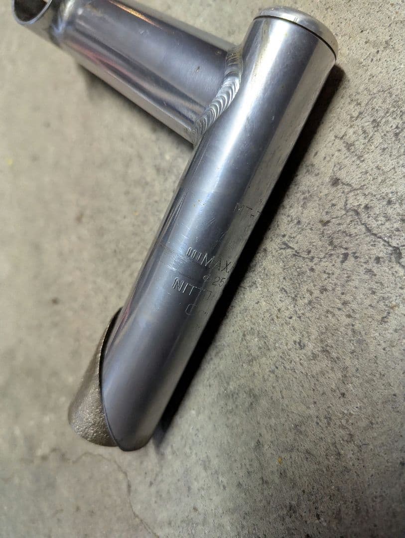 NITTO 日東　MT-70　100mm クロモリ スレッドステム OS