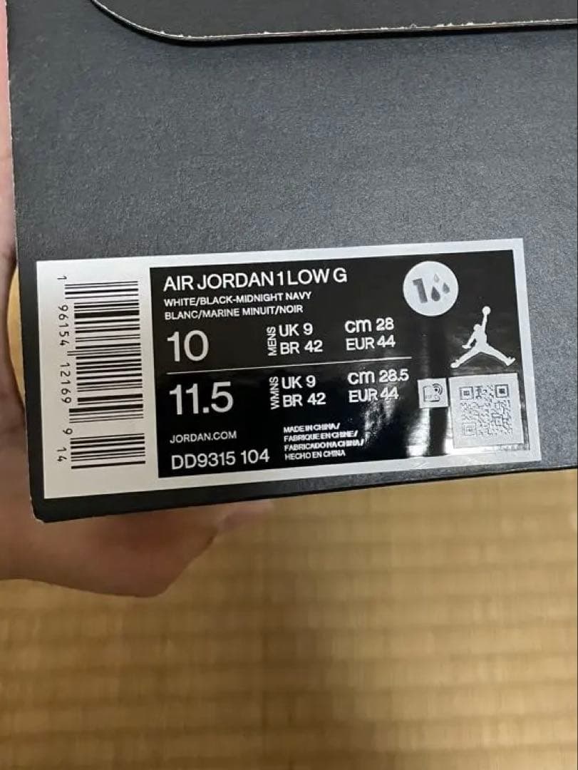 トヨゾウ様AIR JORDAN 1 Golf ネイビー 28.0cm新品未使用