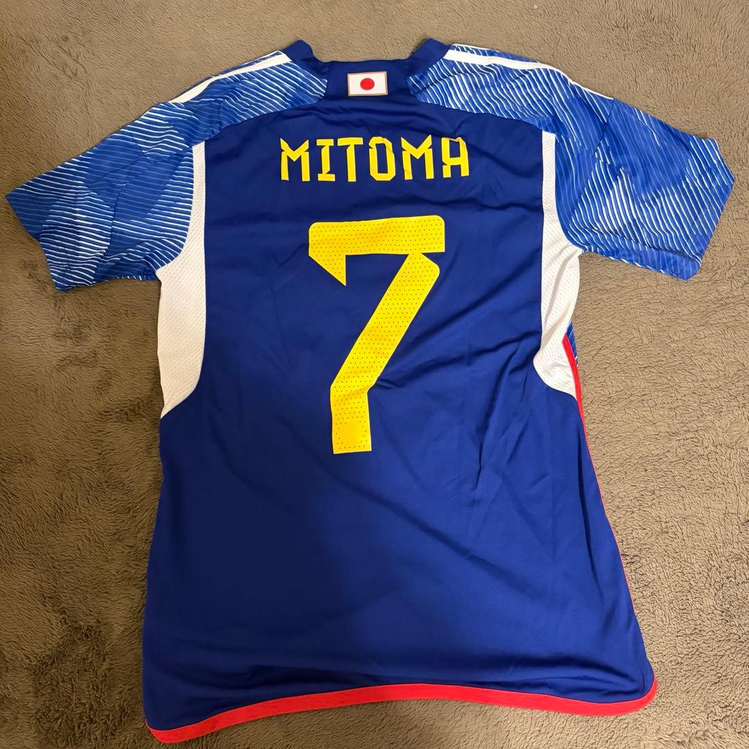 サッカー日本代表 2022 ホーム レプリカ ユニフォーム　三笘薫　7