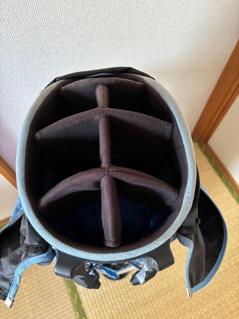 onoff スタンドバッグ 青