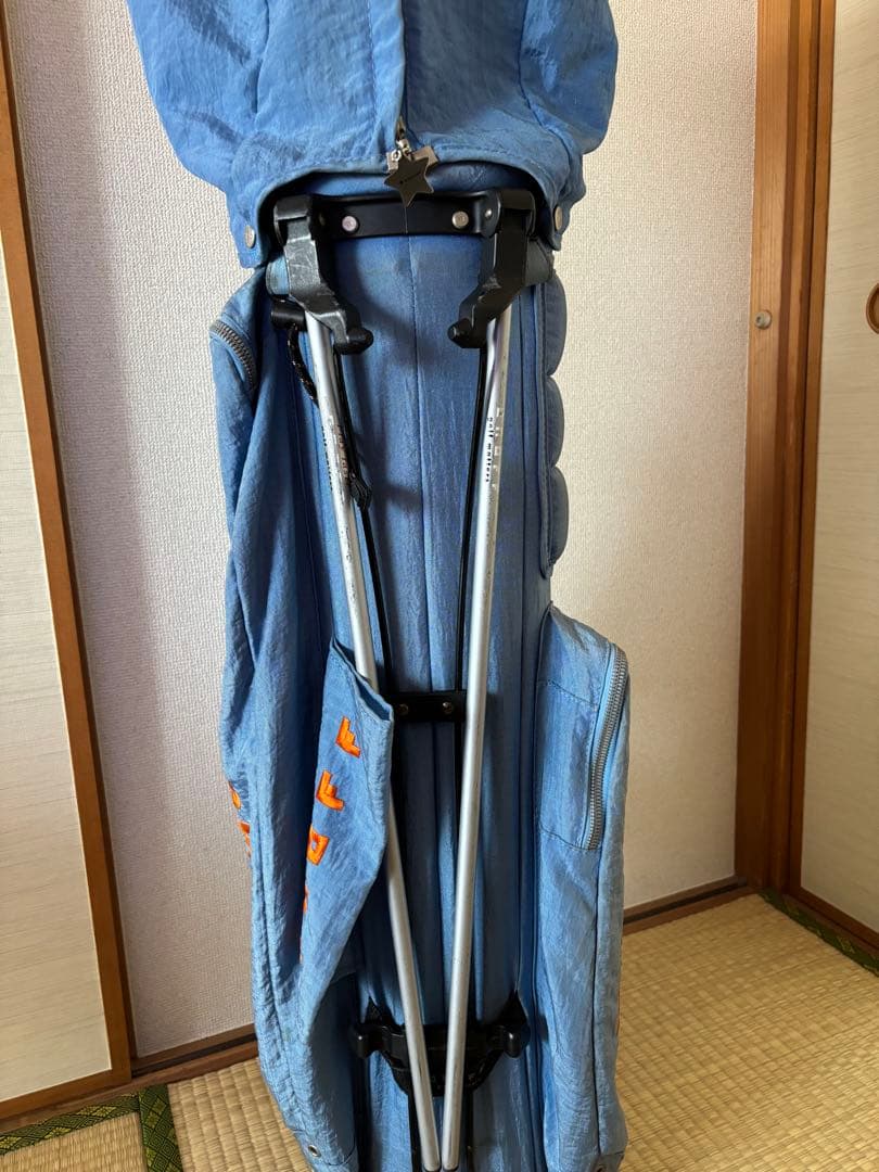 onoff スタンドバッグ 青