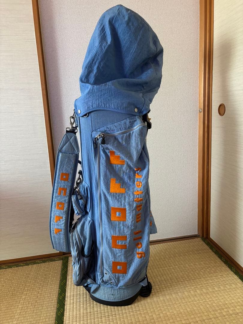 onoff スタンドバッグ 青