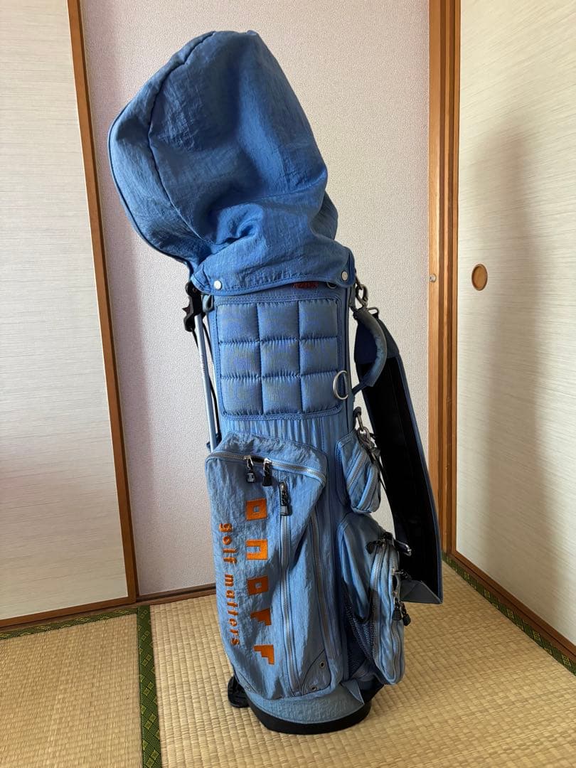 onoff スタンドバッグ 青