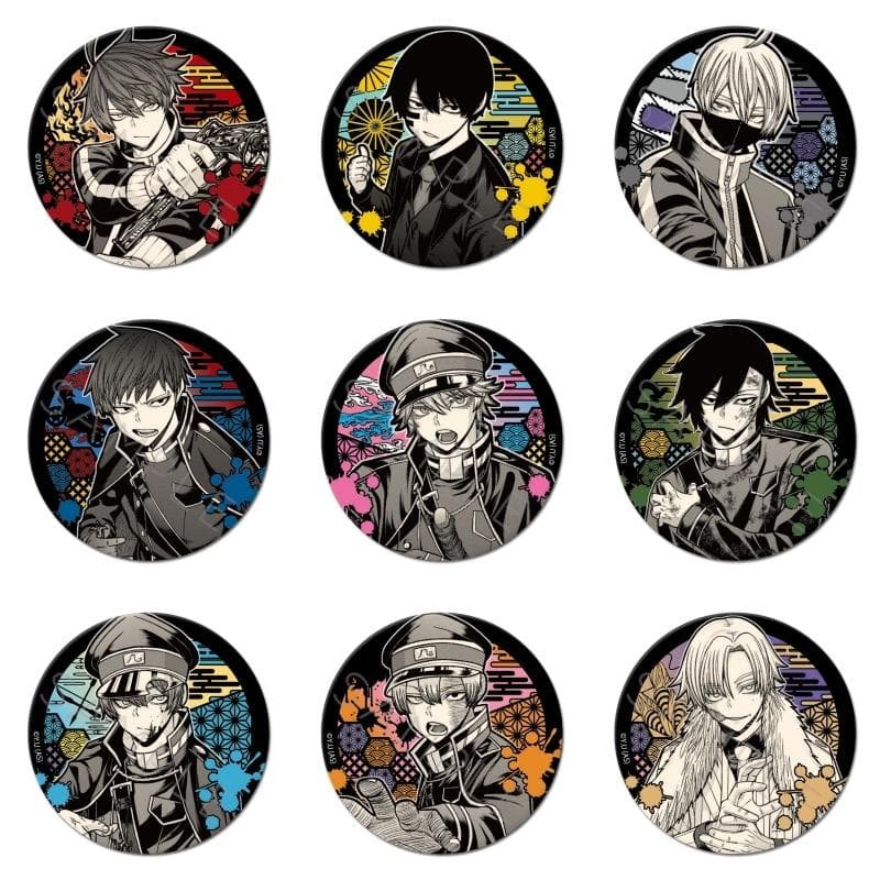 桃源暗鬼 缶バッジ　アニメイト限定 丸型　丸型缶バッジ(57mm) 　２箱