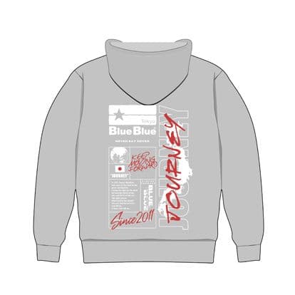 BlueBlueジップアップパーカー Lサイズ 【非売品】
