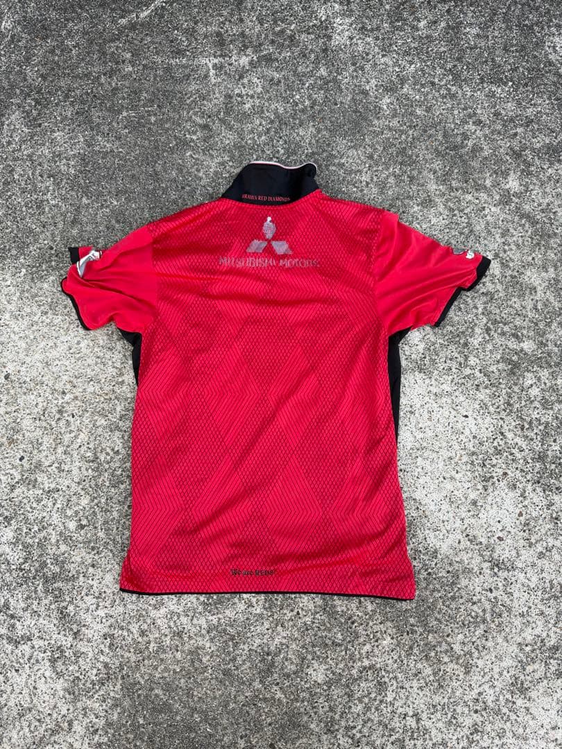 Nike 赤 ポロシャツ サッカーシャツ 浦和レッズ