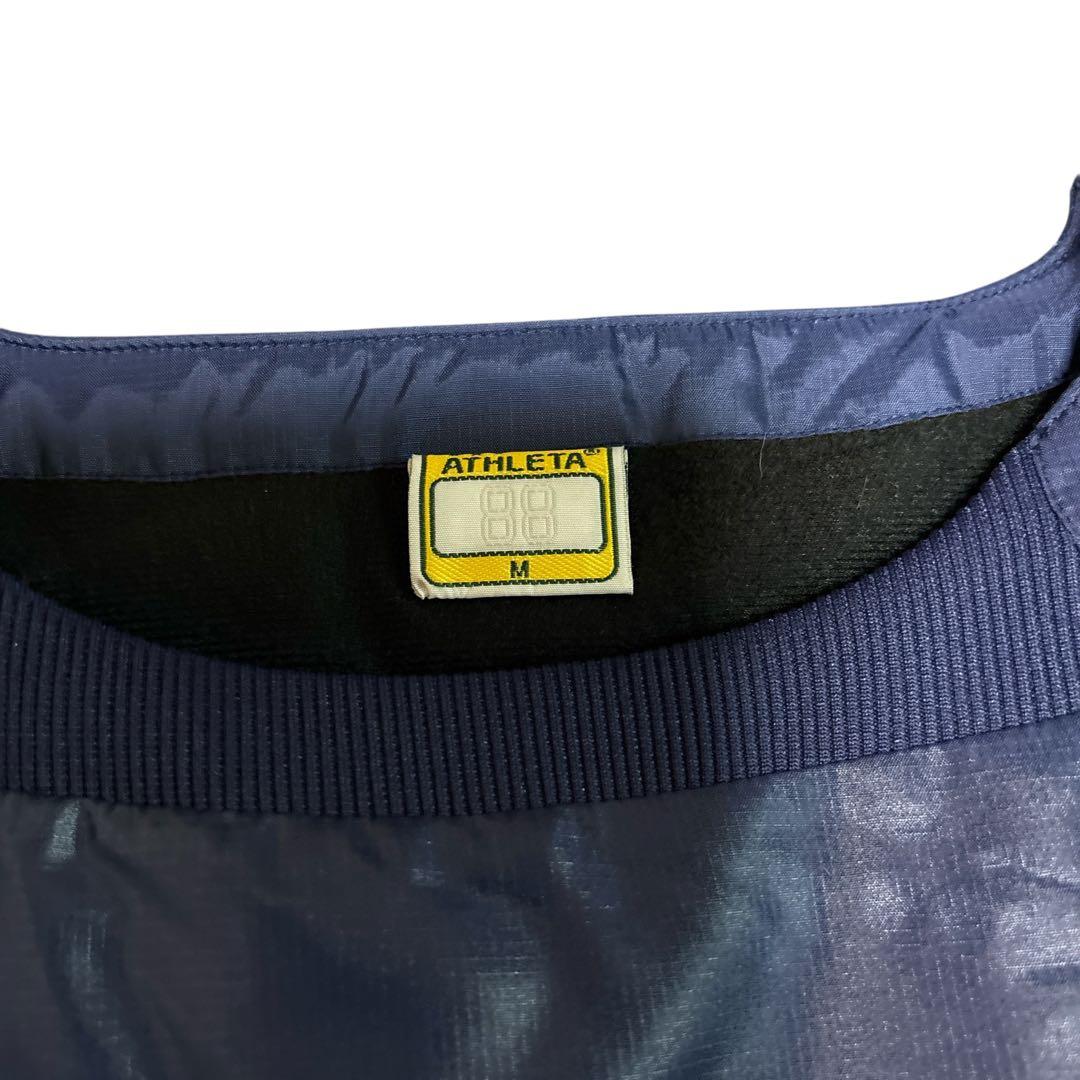 ATHLETA 中綿入りピステ上下 Mサイズ ネイビー