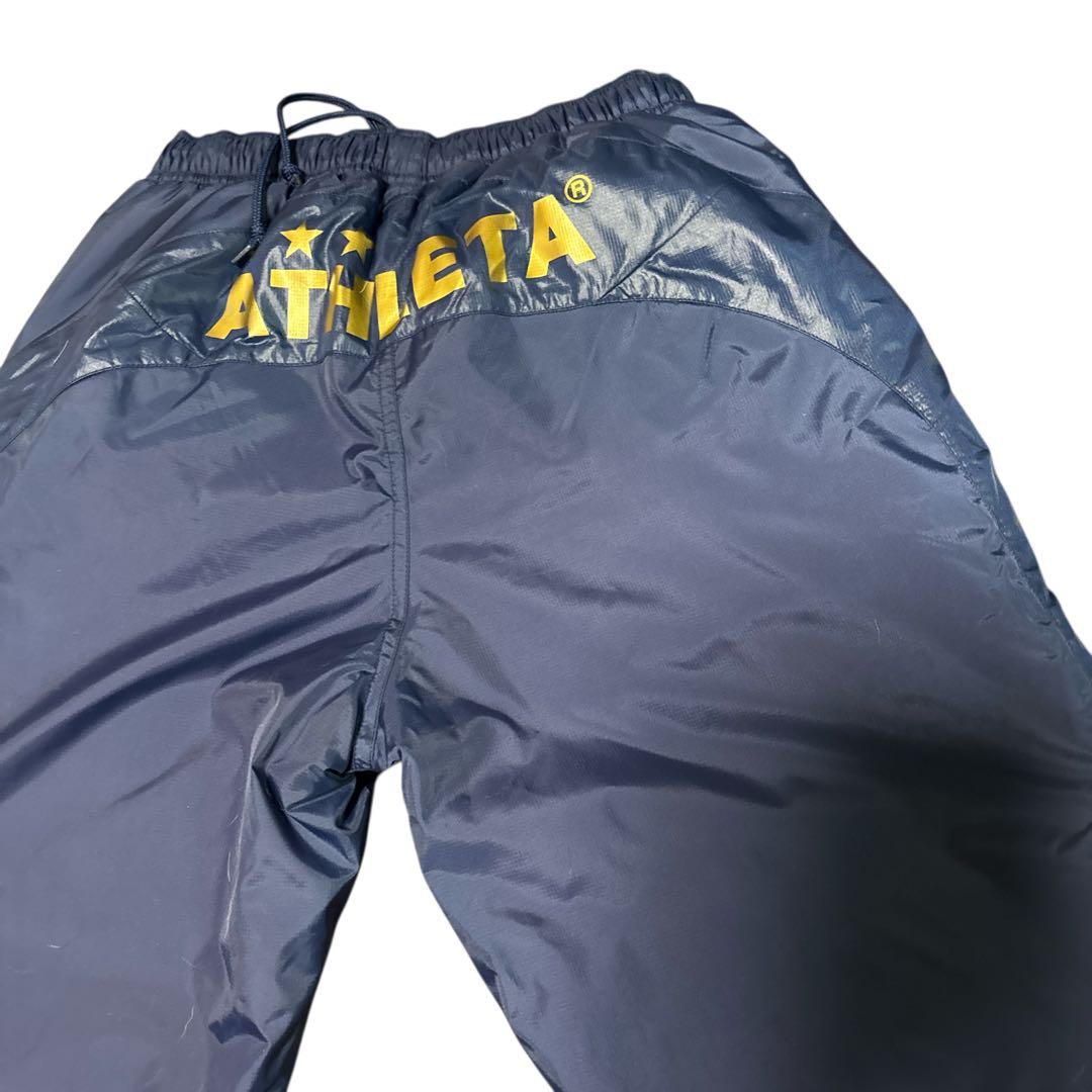 ATHLETA 中綿入りピステ上下 Mサイズ ネイビー