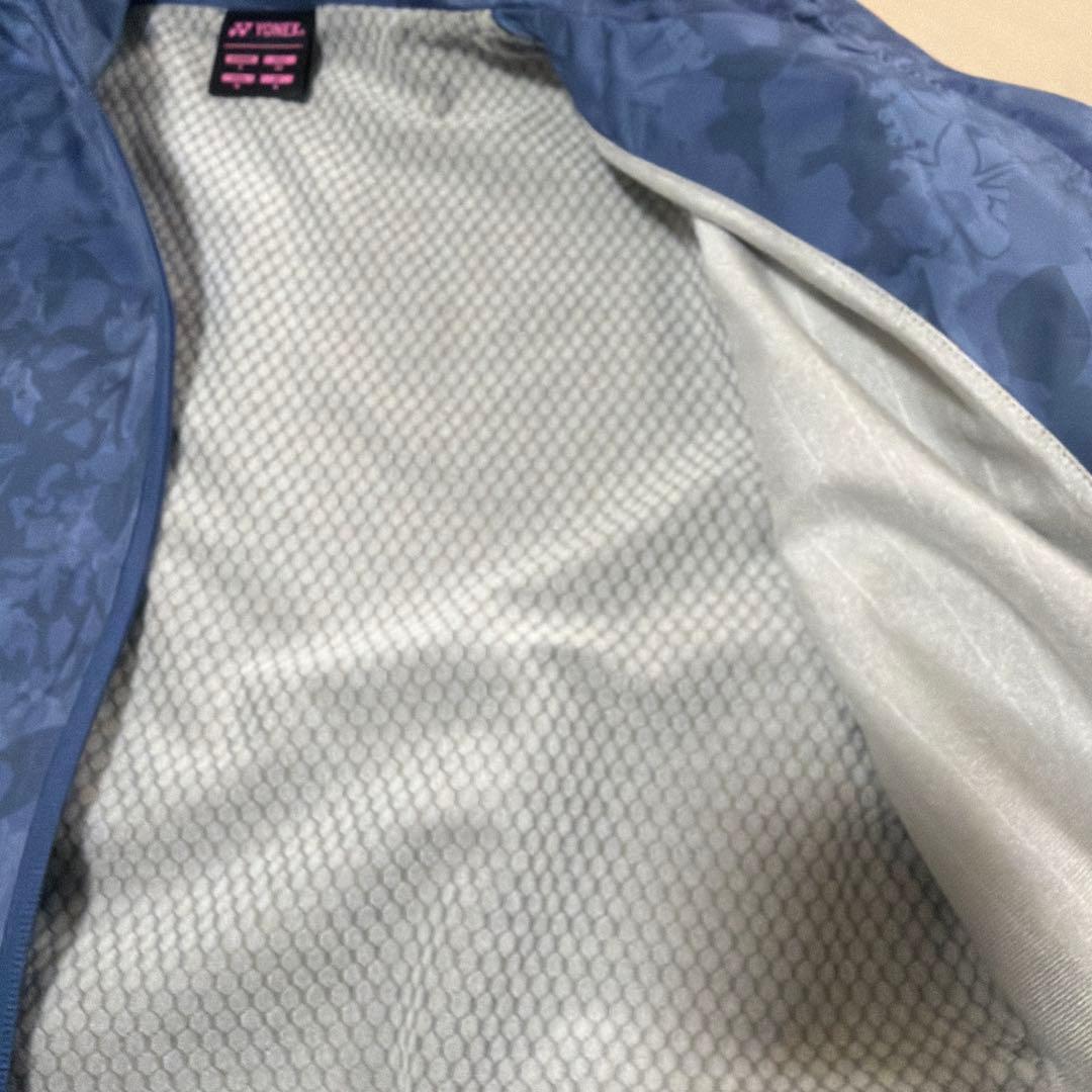 YONEX ブルーフラワーパターンジャケット M
