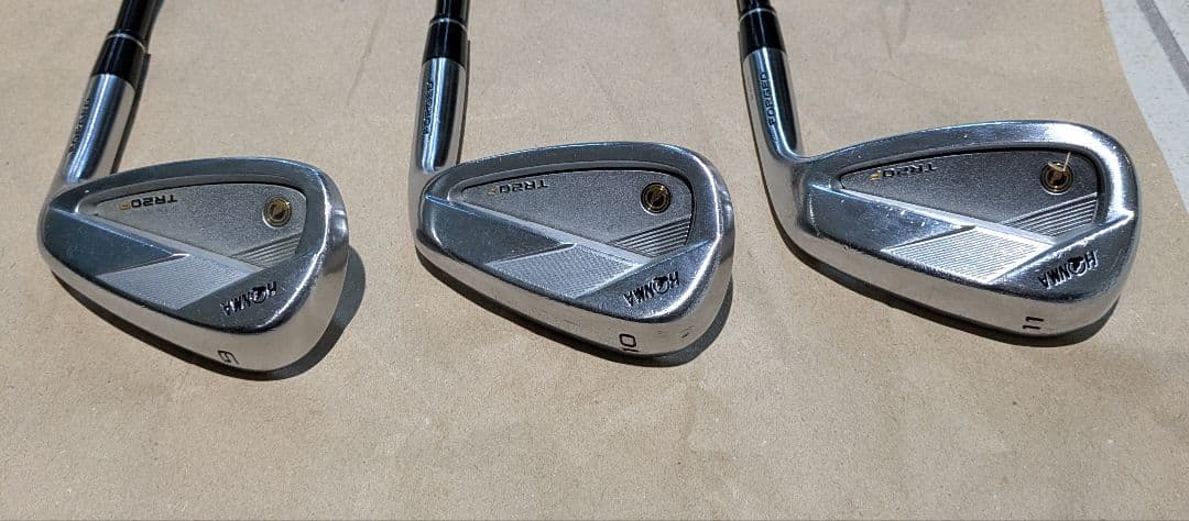 ホンマTR20P　アイアンセット6番〜11番 Rシャフト 5utのセットです。