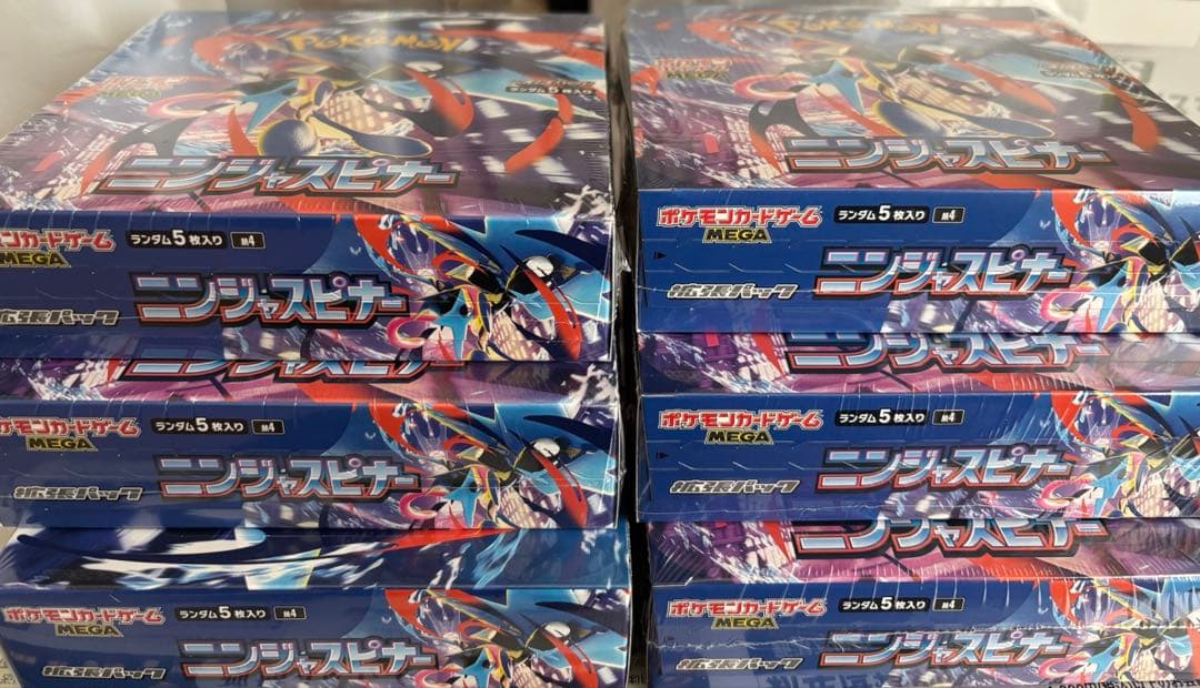 ポケモンカード ニンジャスピナー 6box シュリンク付き