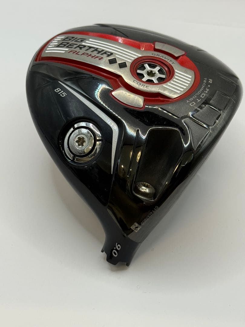 Callaway BIG BERTHA ALPHA 9.0 ヘッドのみ
