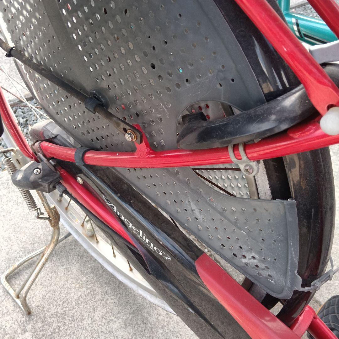 ブリヂストン アンジェリーノ 3段ギア 3人乗り 自転車