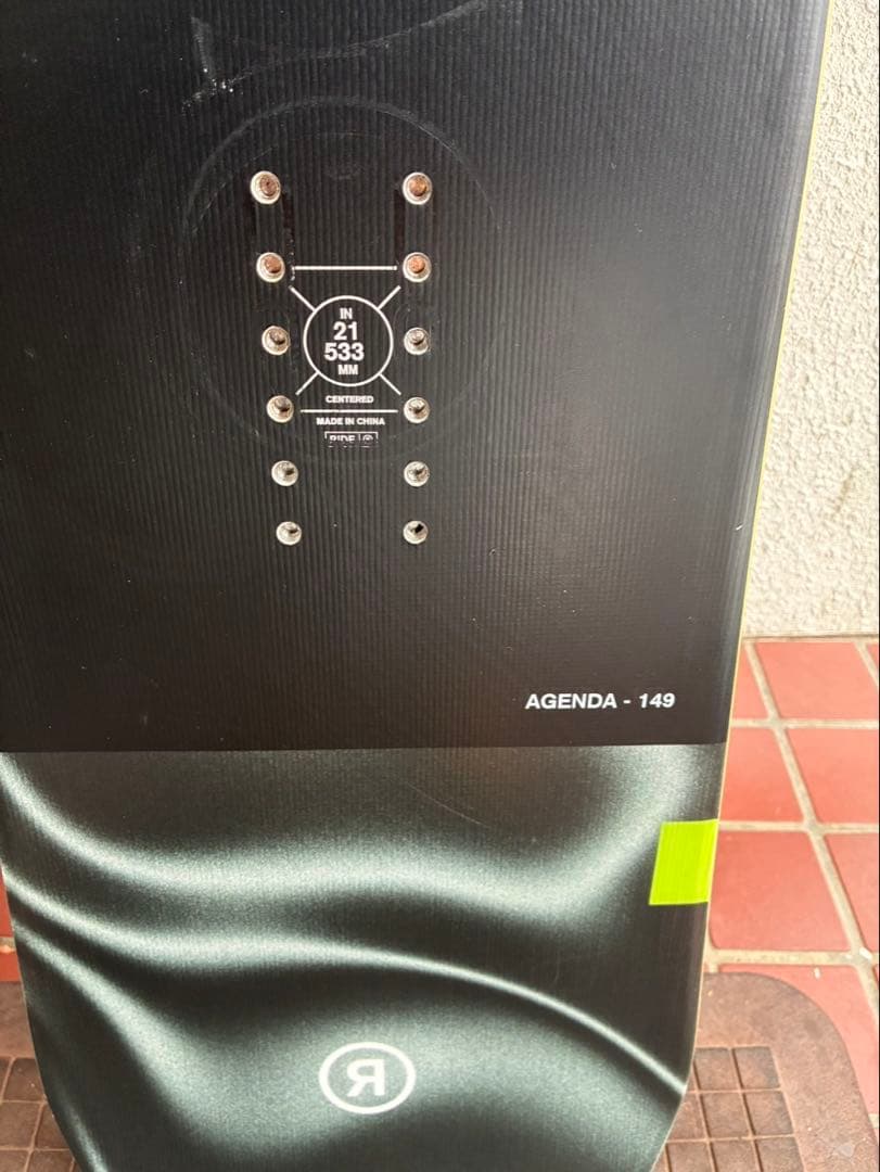 RIDE AGENDA 149cm 21-22モデル ソールカバー