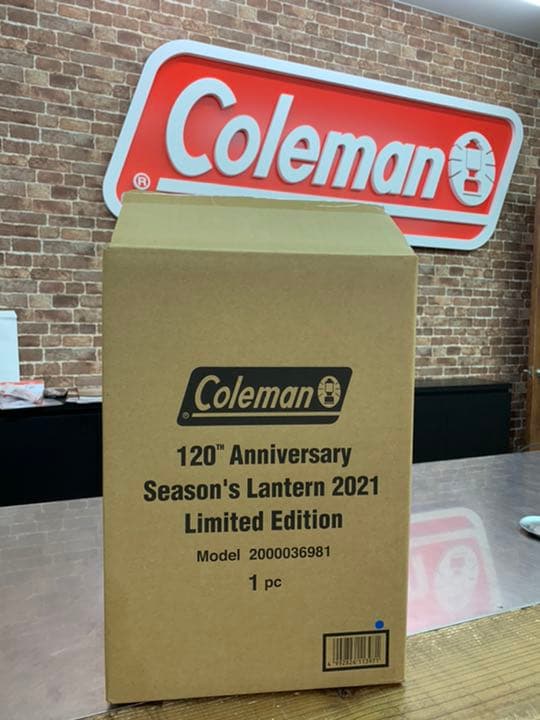 新品　コールマン　120周年シーズンズランタン　2021