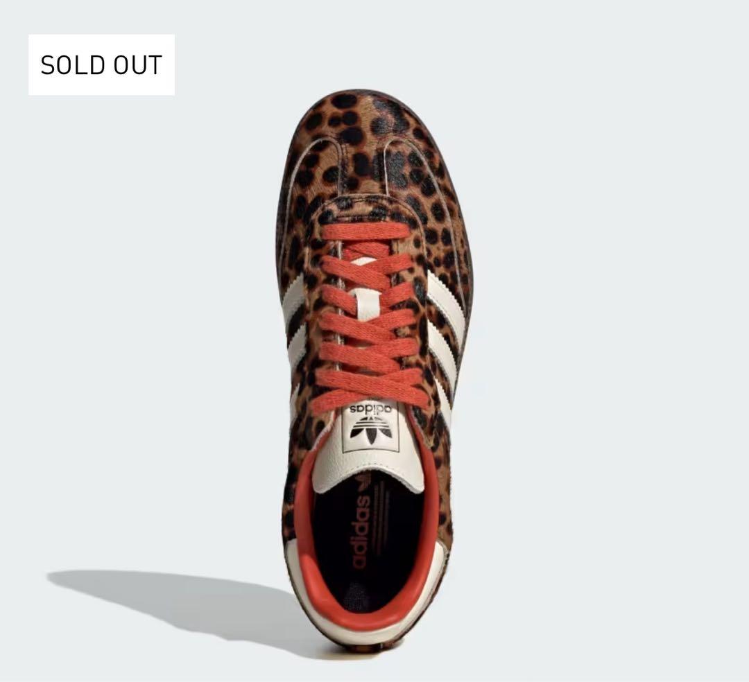 Adidas アディダス サンバ レオパードパック 24.0.cm