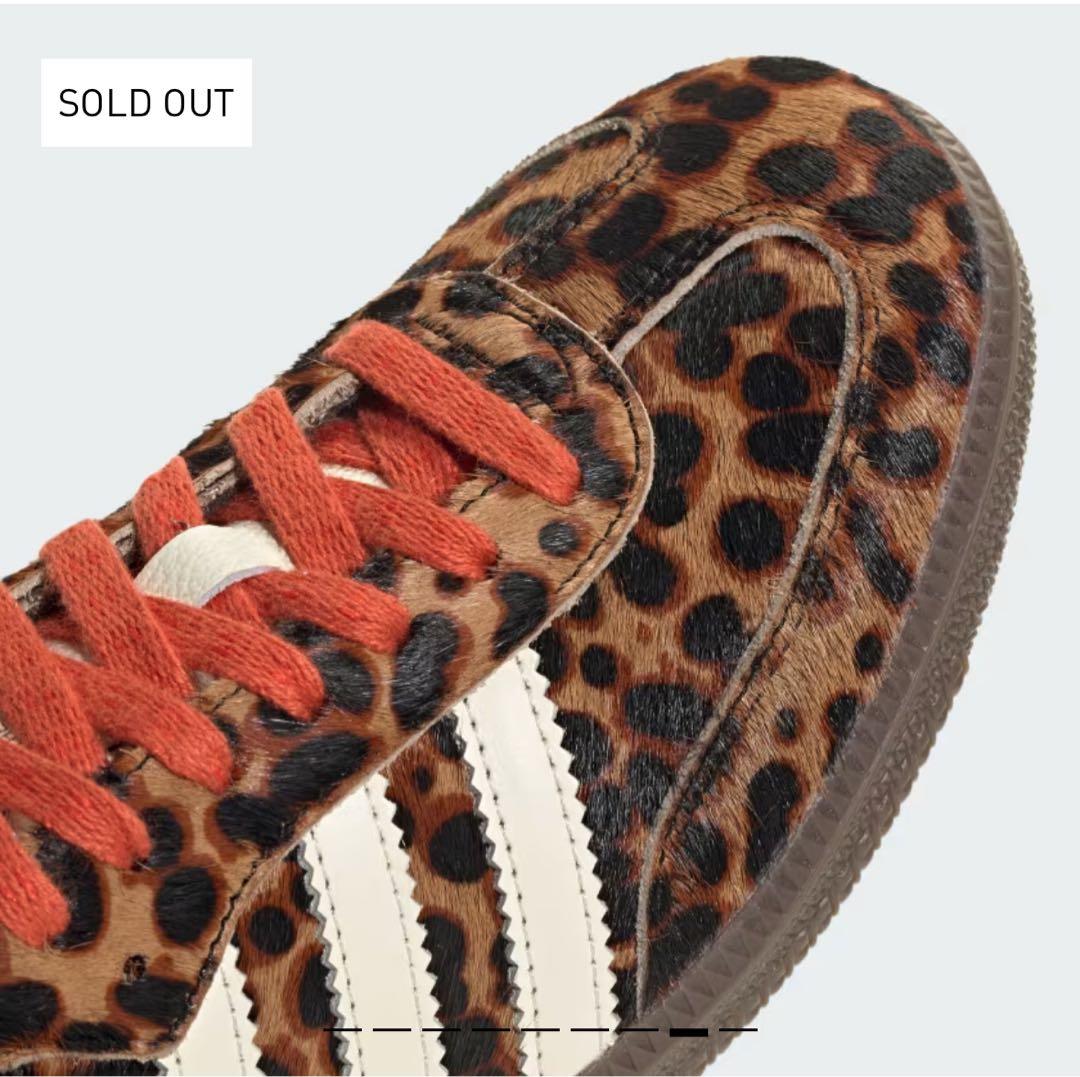 Adidas アディダス サンバ レオパードパック 24.0.cm