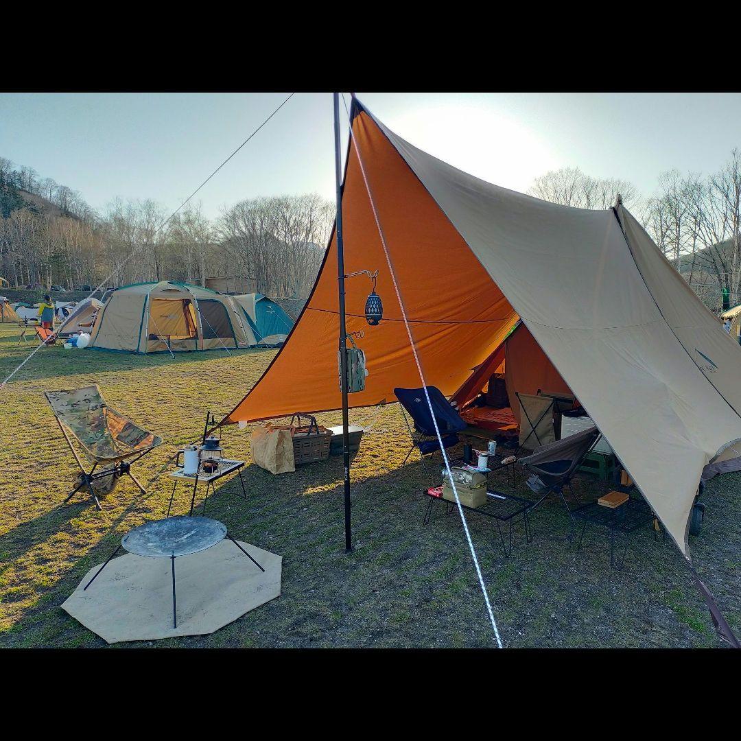 焚火タープTCマルチコネクトヘキサタープ