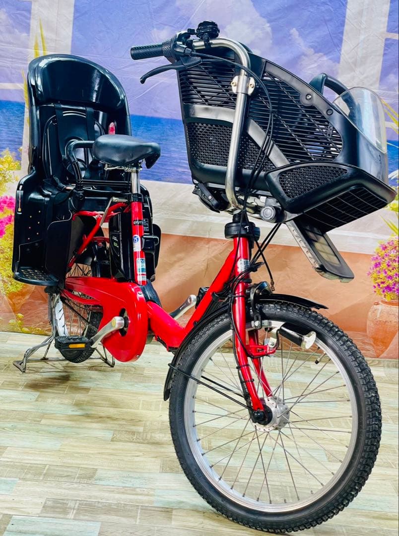 【限定価格】パナソニックギュット⭐️13AH！子供乗せ電動アシスト自転車Y3612