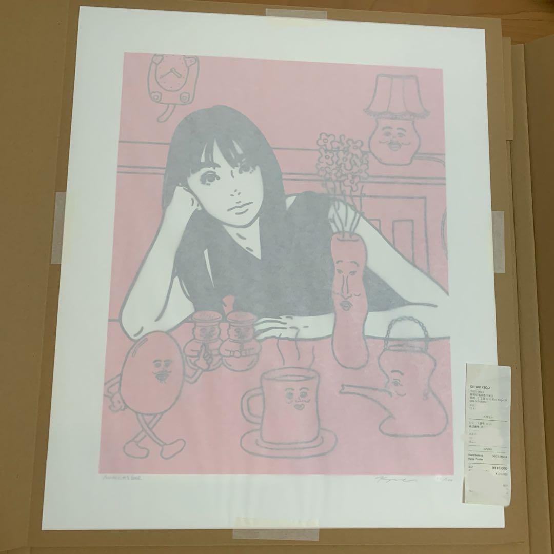 kyne シルクスクリーン Silk Screen Untitled 2023