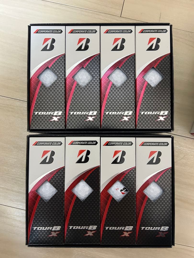 ブリヂストン TOUR B Xゴルフボール 12個入り２つ