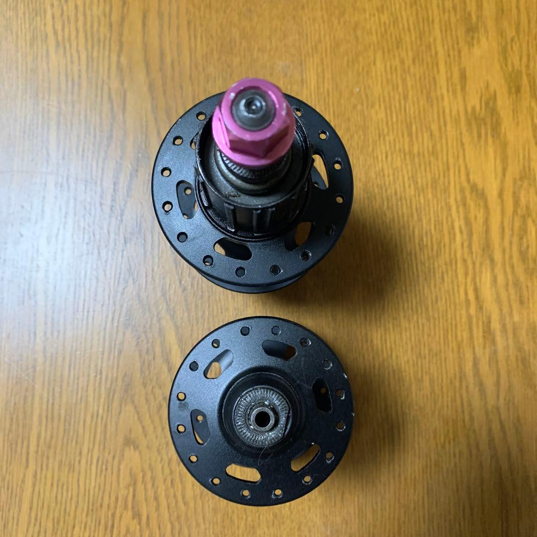 Shimano XT ハブセット ブラック 前後セット