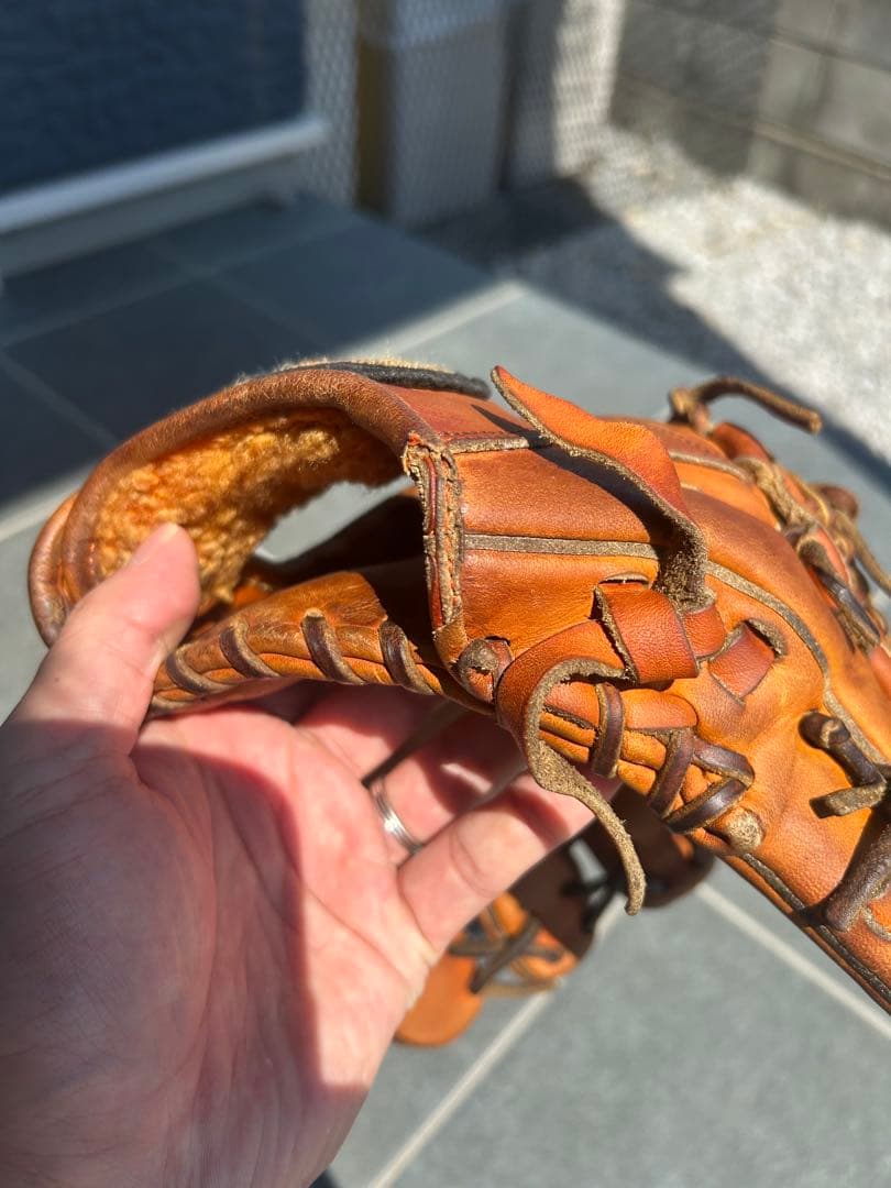 ビッグMミズノプロ　Mizuno 硬式野球グローブ 右投げ用
