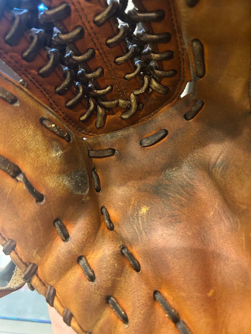 ビッグMミズノプロ　Mizuno 硬式野球グローブ 右投げ用