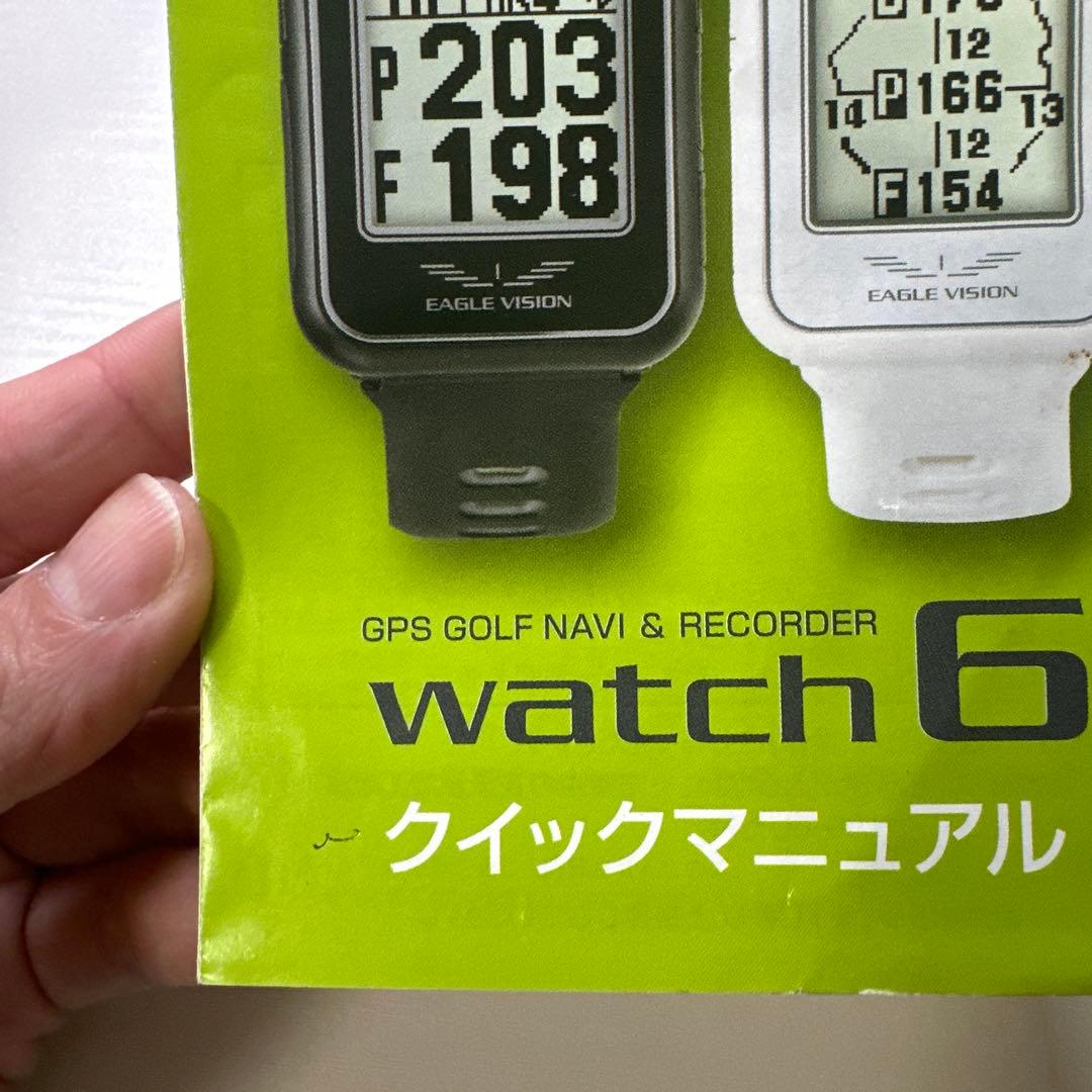 GPSゴルフナビ　watch6 EAGLE VISION