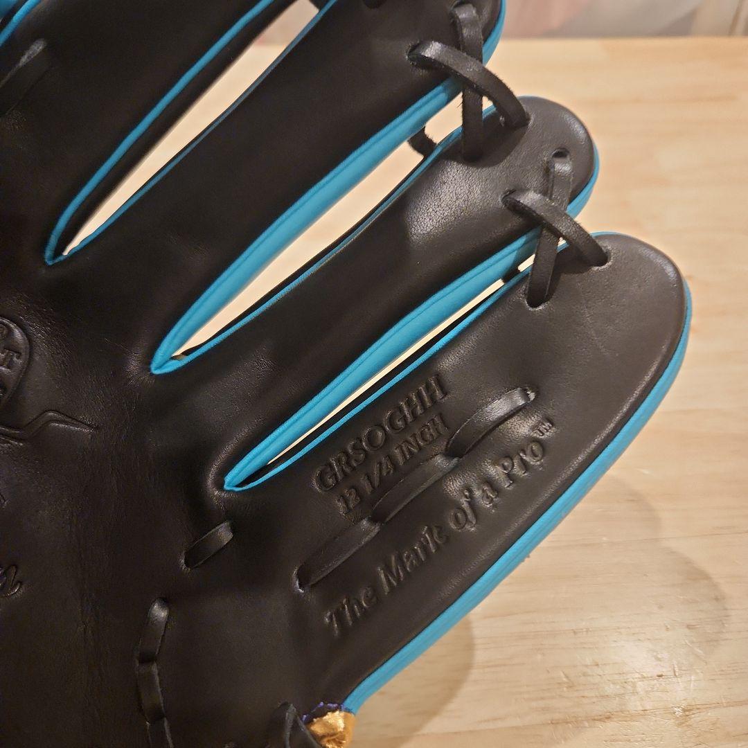 Rawlings オーダー 軟式グローブ 黒/青
