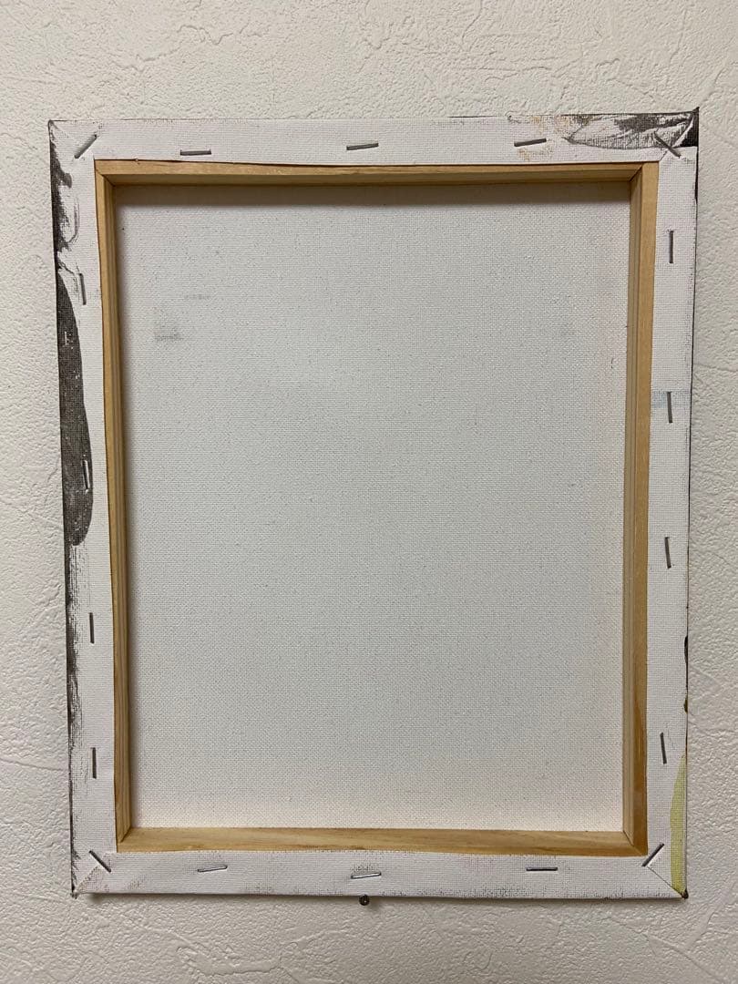トッケイヤモリ　アクリル画　ゲッコー　爬虫類　アート　水彩画　顔彩画