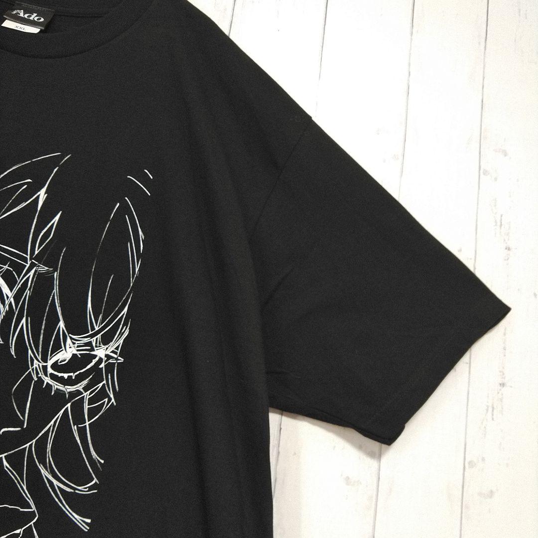 未着用　Ado　アド　グッズ　残夢　ビッグシルエット　Ｔシャツ　半袖　黒　ＸＸＬ