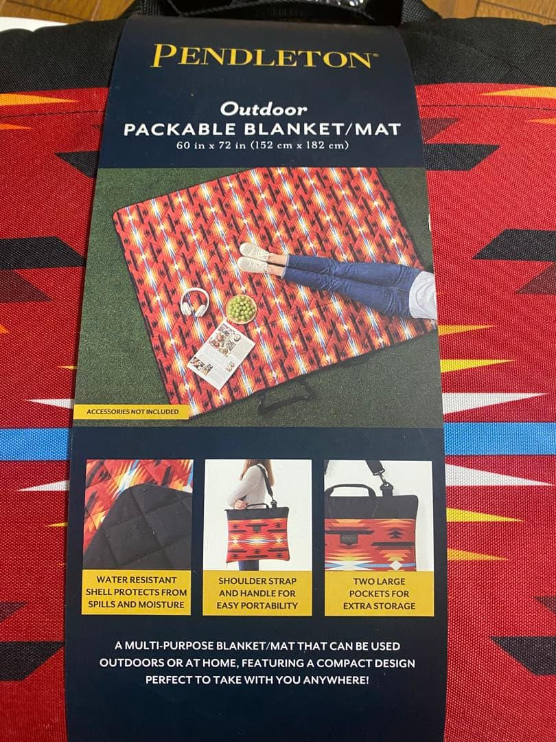 PENDLETON PACKABLE BLANKET MAT 新品