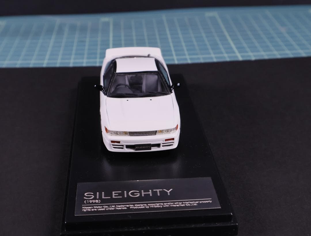Hi-Story SILEIGHTY 1/43 ホワイト ミニカー