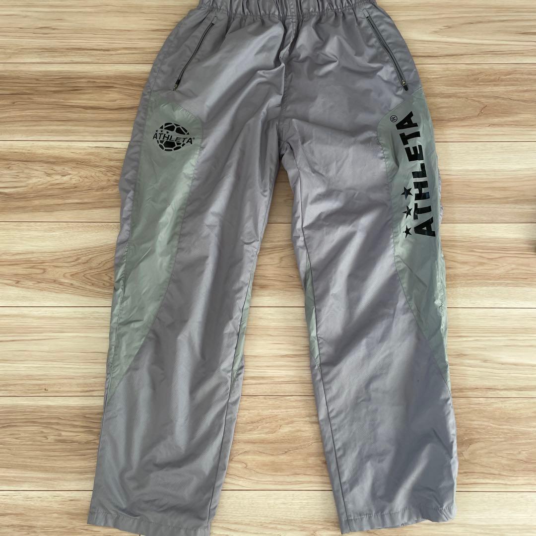 ATHLETA アスレタウィンドブレーカー グレー上下セット