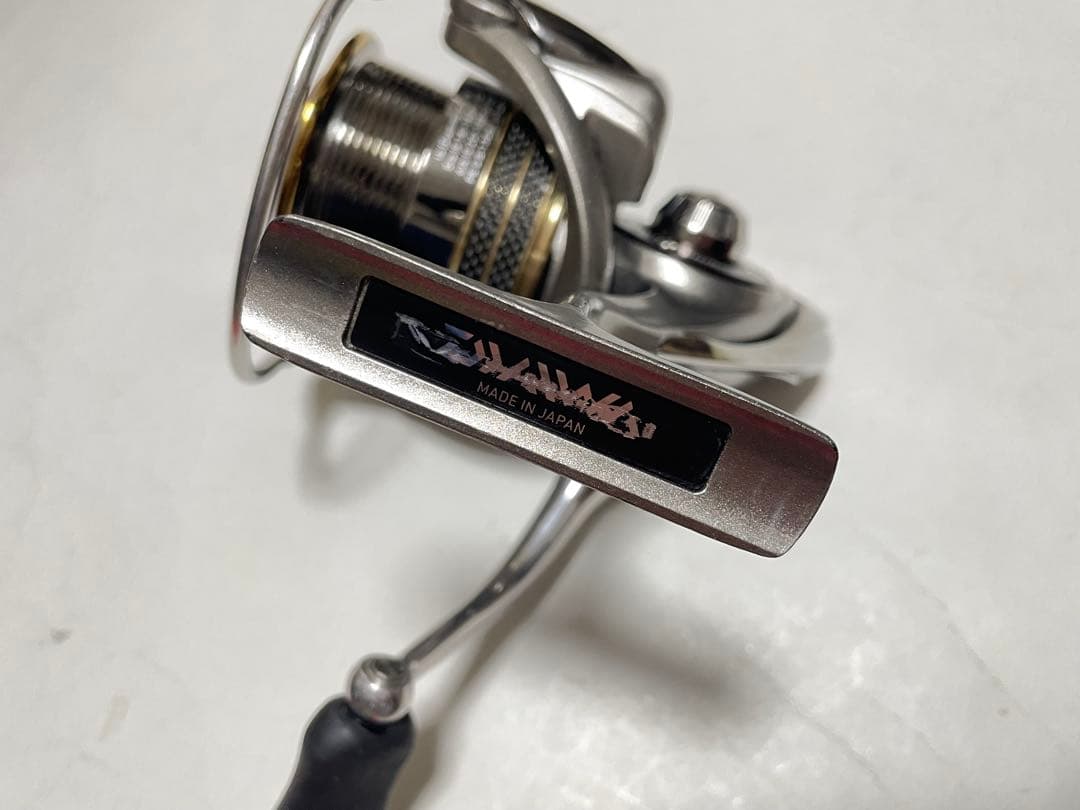 ダイワ 12 ルビアス 2506H ハイギア ハンドルノブ交換品 日本製