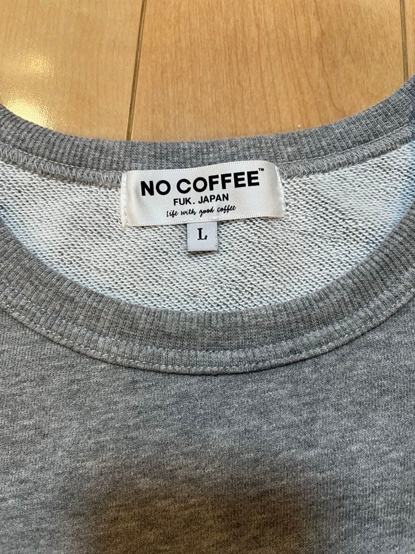 NO COFFEE x CLUBHAUS （ノーコーヒー✕クラブハウス）トレーナ
