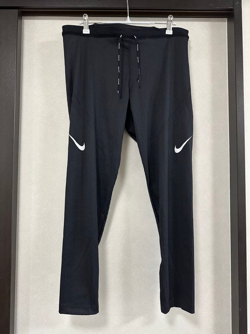 Nike ストライプジャージパンツ ブラック
