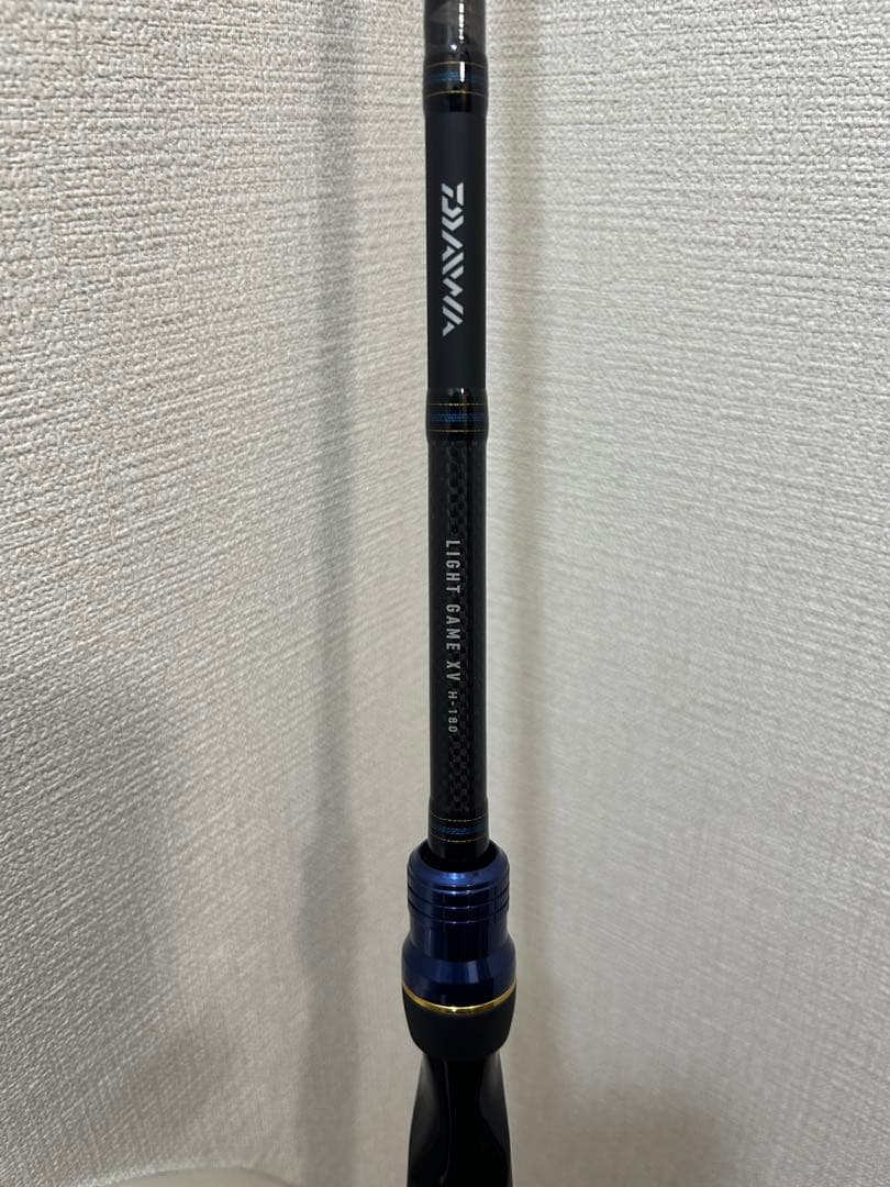 美品 ダイワ ライトゲームXVロッド H-180 スピニング ベイト船釣り